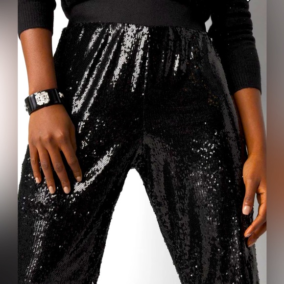 NWT - Sequin Pants - Picture 1 of 6
